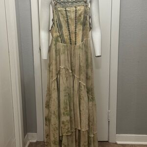 Free People Bali Devon Skirtall overall maxi dress